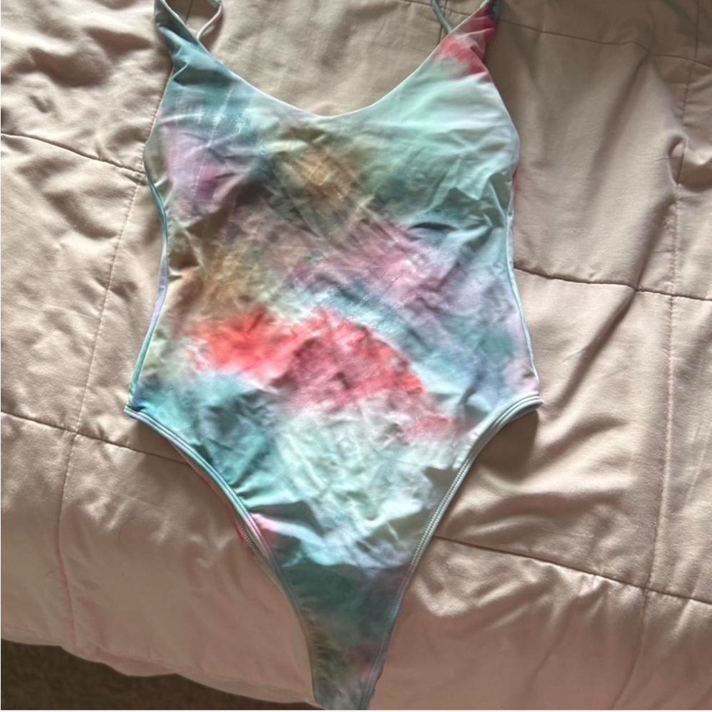 O’Neill Colorful Tie-Dye Swimsuit